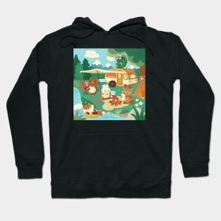 Camping friends Hoodie